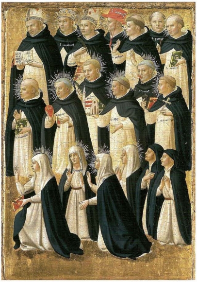 Saints Dominicains (partie droite)
