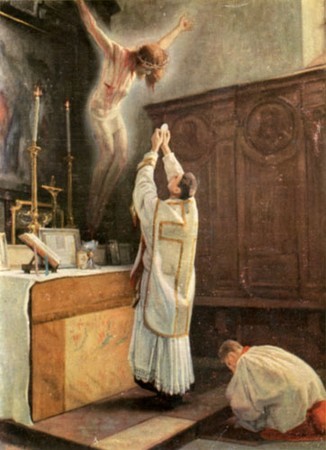 Sainte sacrifice de la Messe selon le rite traditionnel Sainte Messe